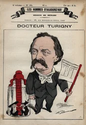 Karikatura Jeana Prospera Turignyho 1822-1905 z 