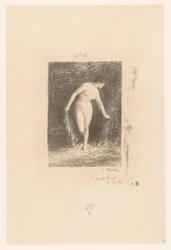 Diana ontkleedt zich om te baden Diana Gedichten van André Chénier (název série) Ilustrace k Básním André Chéniera (název série)