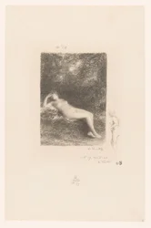 Slapende waternimf Vím, že když poledne chtějí stín XXVII Gedichten van André Chénier (název série) Ilustrace k Básním André Chéniera (název série)