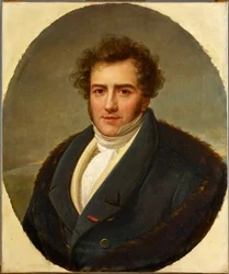 Portrét skladatele Francois-Adriena Boieldieu (1775-1834), Riesener, Henri-Francoiss (1767-1828). Olej na plátně. Philharmonie de Paris