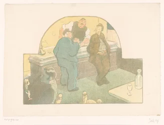 Čtyři muži v bistru Le Devoir Představení Théâtre Libre (název seriálu) Les Programs du Théâtre Libre (název série)