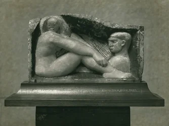 Odalisque (muž a žena) 1912-13 (alabastr)