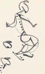 Studie pro "Red Stone Dancer", 1914