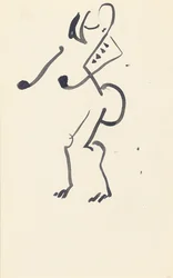 Studie pro "Red Stone Dancer", 1914