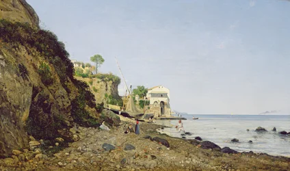 Přímořská krajina v Sorrentu, 1859