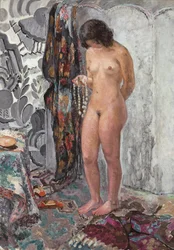 Stojící akt s náhrdelníkem, kolem 1923