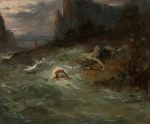 Smrt Orfea, kolem roku 1870