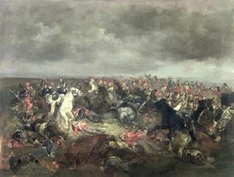 Maršál Ney (1769-1815) u Waterloo, 1869