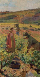 Sbírání; La cueillette, kolem roku 1925