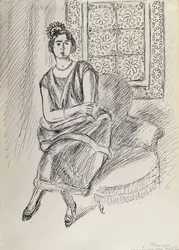 Henriette a Moucharabieh Okno