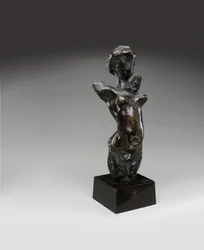 Život - Torzo s hlavou, návrh z roku 1906, tato verze odlitá Valsuanim v roce 1951 (bronz s hnědou patinou)