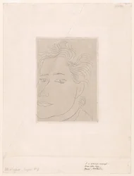 Outamaro, portrét Margot Matisse