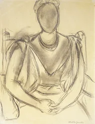 Sedící žena; Femme Assise