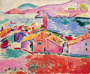 Pohled na Collioure, asi 1905 (olej na plátně)