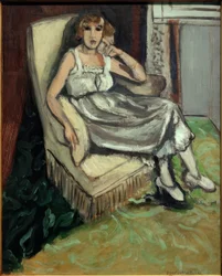Žena v křesle