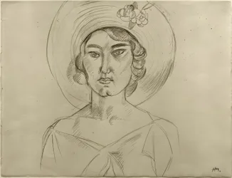 Žena s kloboukem