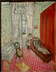 femmes au canape ou le divan 1921 (olej na plátně)
