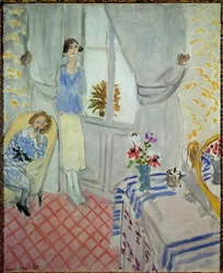le boudoir 1921 (olej na plátně)