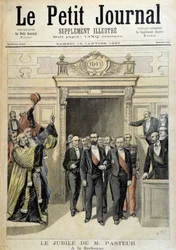 Jubileum M. Pasteura na Sorbonně - v “”Le Petite Journal”” ze 14.1.1893