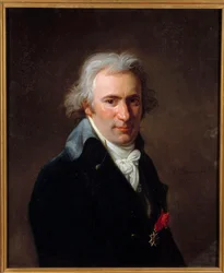 Portrét Jean Baptiste Canthaney dit Clery (1759-1809) komorník Ludvíka XVI. v chrámu Obraz Henriho Pierra Danlouxe (1753-1809) 1798 Sun. 0,65x0,54m