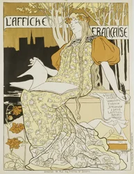 Francouzský plakát, cca 1897.
