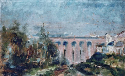 Castelviel viadukt v Albi, 1880.