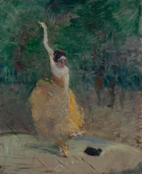 Španělský tanečník, 1883-1885.