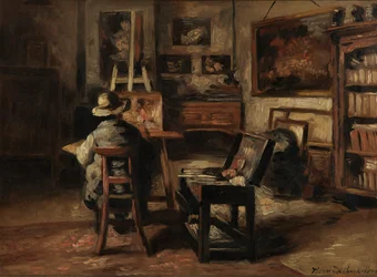 Ateliér Ferdinanda De Braekeleera I., otce malíře
