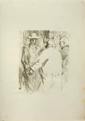 Clemenceau v Busk, z Au Pied du Sinaï