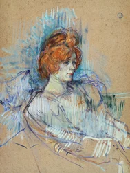 Na jevišti, Henri de Toulouse-Lautrec (1864-1901)