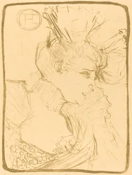 Busta Mlle. Marcelle Lender Mlle. Marcelle Lender, busta, 1895.