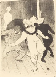 Folies-Bergere: Censors of M. Prudhomme Folies-Bergere: Les pudeurs de..., 1893.