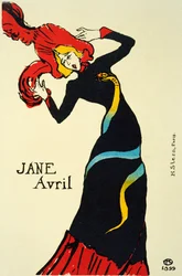Jane Avril, 1899.