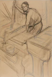 Studie, kolem roku 1893