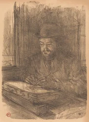 The Fine Printmaker Adolphe Albert Dobrý rytec - Adolphe Albert, 1898.