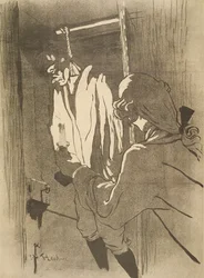 Oběšený muž, 1892