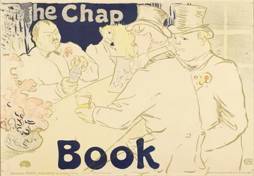 Irský a americký bar, rue Royale, plakát pro The Chapter Book, 1895