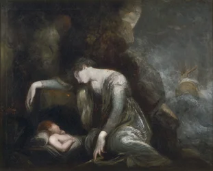 Danaë a Perseus na Seriphos