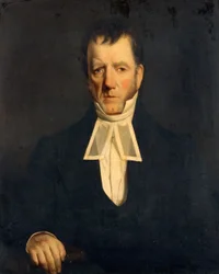Rev JG Bryden (olej na plátně)