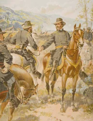 Generál George Henry Thomas (1816-70) v bitvě u Chickamaugy, 20. září 1863