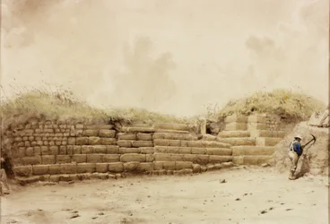 Housesteads, c.1848 (tužka a akvarel na papíře)