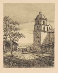 Mise Santa Barbara, Pohled na jih, 1888.