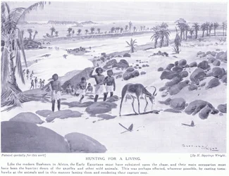 Lov pro obživu, kolem roku 1920