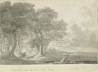 Burton-uponTrent - Stapenhill: sépiová kresba, nd [1788-1855] (kresba)