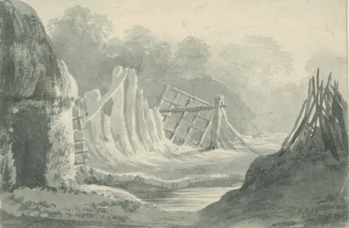 Lichfield - Edial: sépie lavírovaná kresba, nd [1788-1855] (kresba)