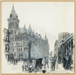 Corporation Road Making, Princess Street a radnice