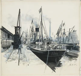 Načítání v Pomona Dock