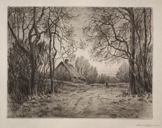 Zimní večer, 1883.