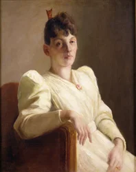 Portrét mladé dámy