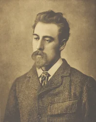 Ctihodný Lionel Tennyson, c. 1893.